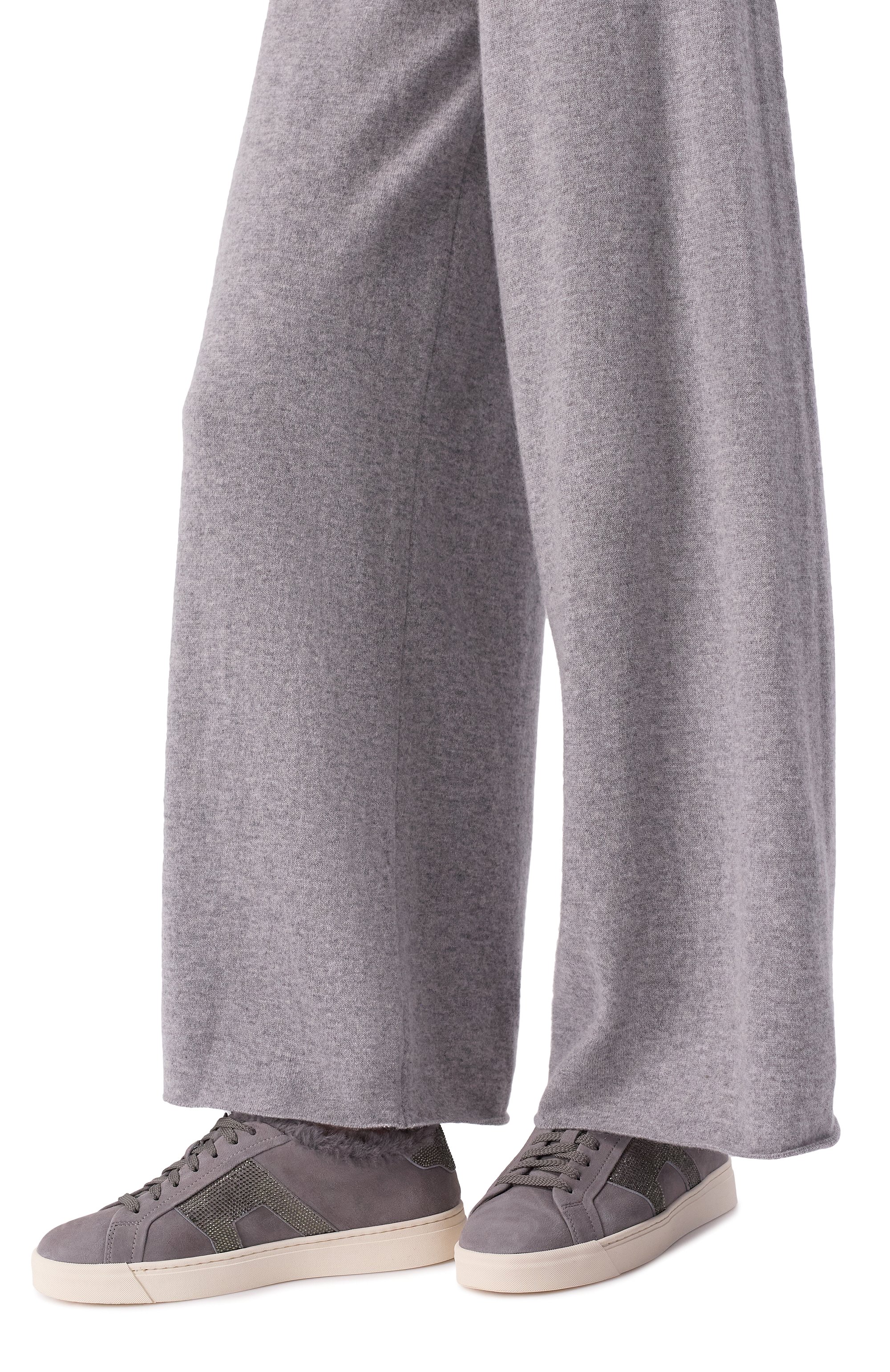 Замшевые кеды SANTONI, арт. WBGG61421PNNPSXS, фото 2