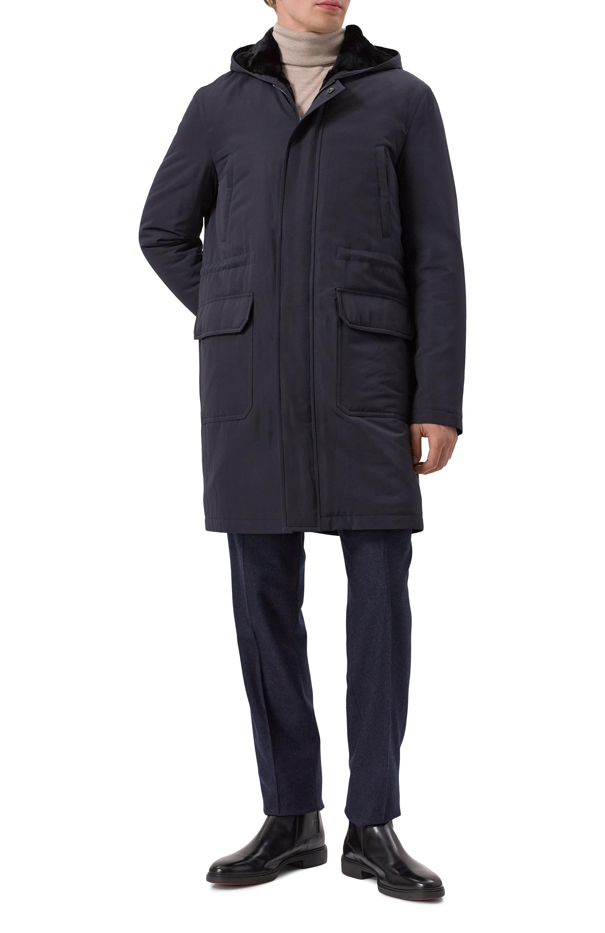 Пуховая парка с подкладкой из норки MVST, арт. FTEKB-ES4000-2V/GR1703, фото 2