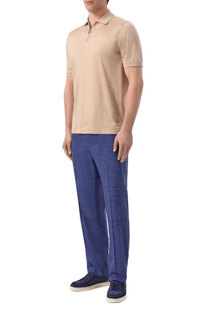 Шелковое поло STEFANO RICCI, арт. K919512P31/R25190_001, фото 2