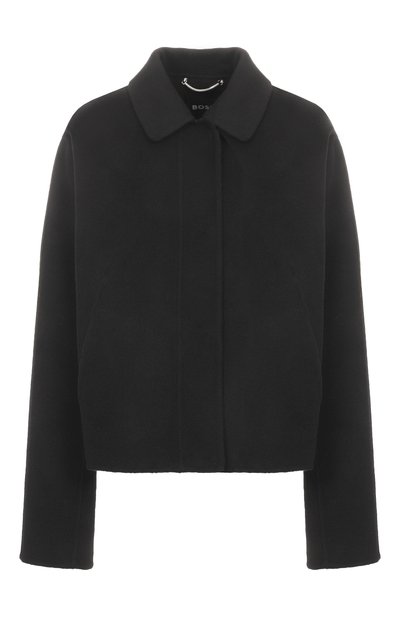 Женское шерстяное полупальто BOSS, арт. 50546091
