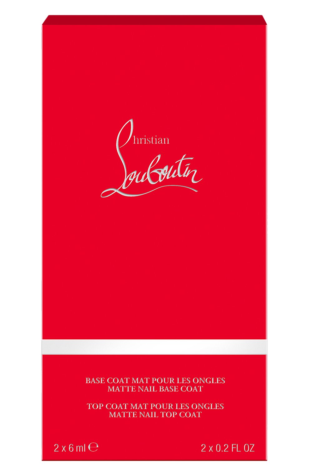 Набор для ухода за ногтями fluid matte (2x6ml) CHRISTIAN LOUBOUTIN, арт. 8435415029704, фото 3