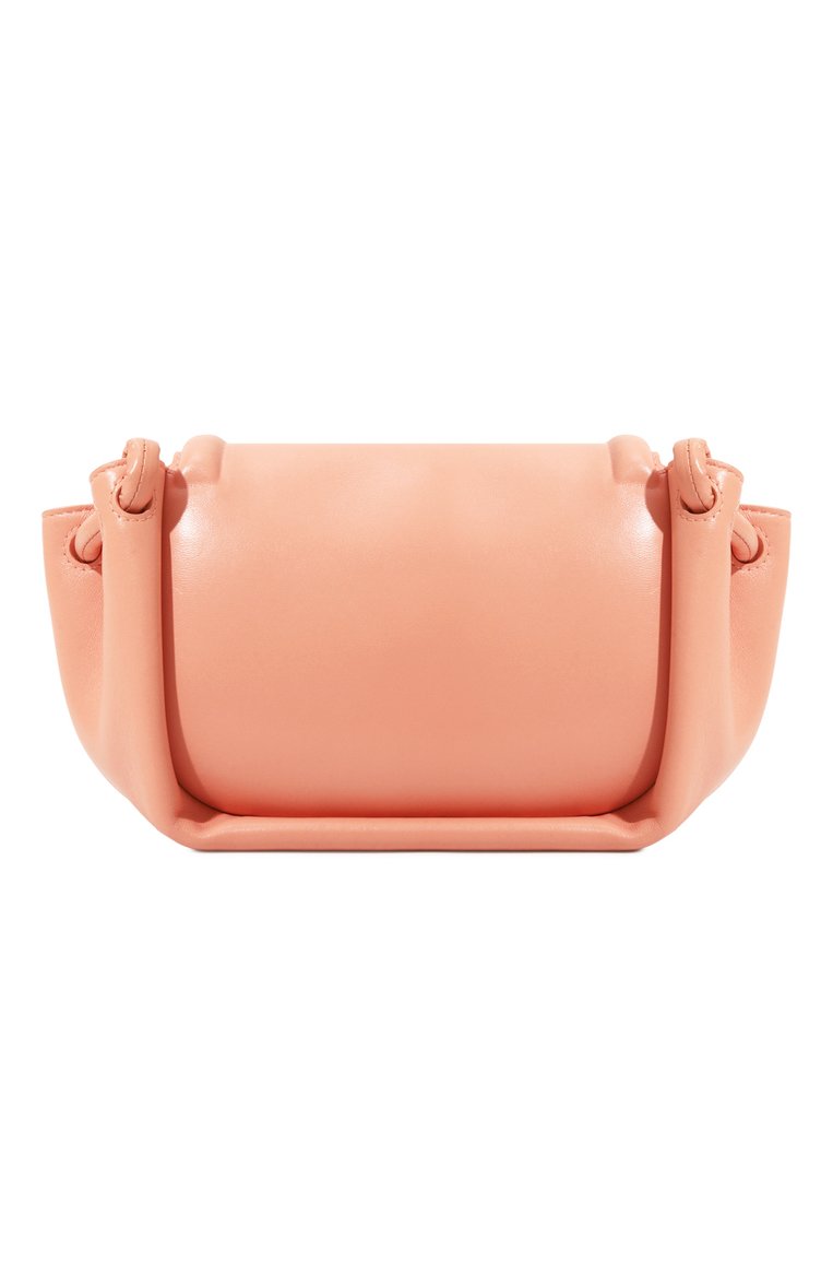 Женская сумка beak small BOTTEGA VENETA светло-розового цвета, арт. 658521/VCP30 | Фото 6 (Материал: Натуральная кожа; Сумки-технические: Сумки через плечо; Размер: small; Ремень/цепочка: На ремешке; Региональные ограничения белый список (Axapta Mercury): RU; Материал сплава: Проставлено; Драгоценные камни: Про�ставлено)