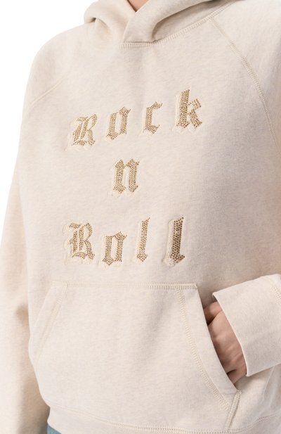 Хлопковое худи ZADIG AND VOLTAIRE, арт. JWSS01607, фото 5