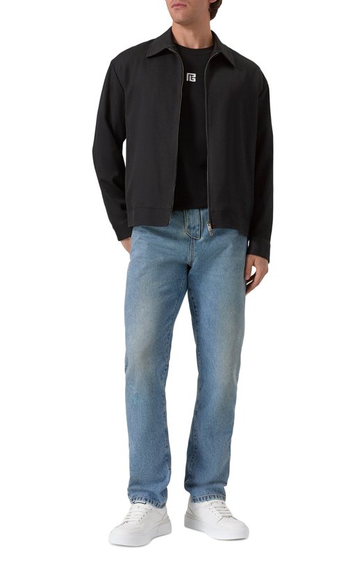 Джинсы Balmain FH1MI083/DF81 Голубой  FH1MI083/DF81 Фото 2