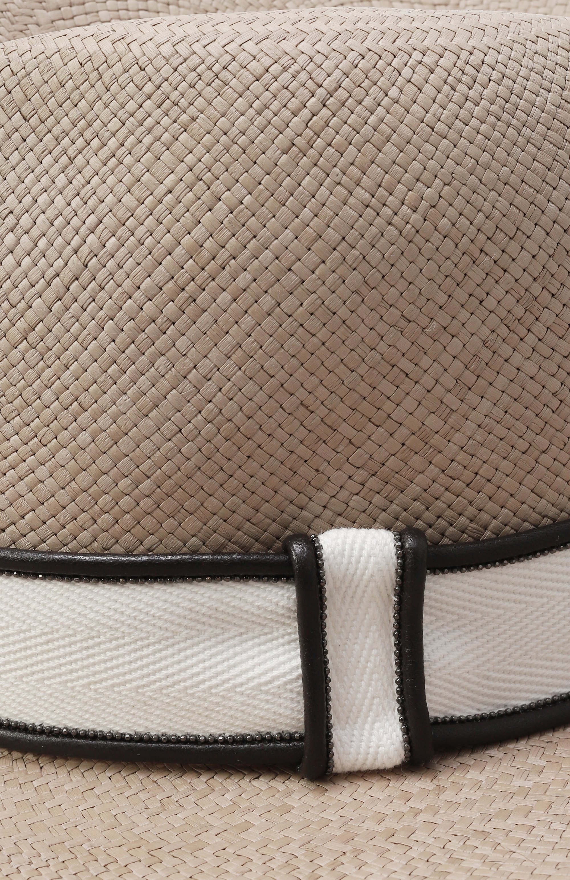 Соломенная шляпа BRUNELLO CUCINELLI, арт. MCAP91013, фото 4