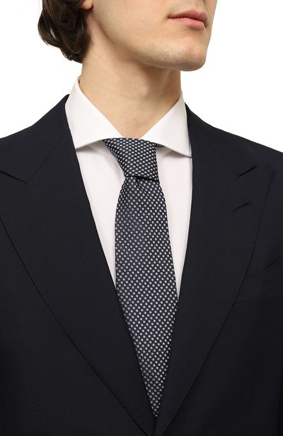 Шелковый галстук CORNELIANI, арт. 91U390-3120308, фото 2