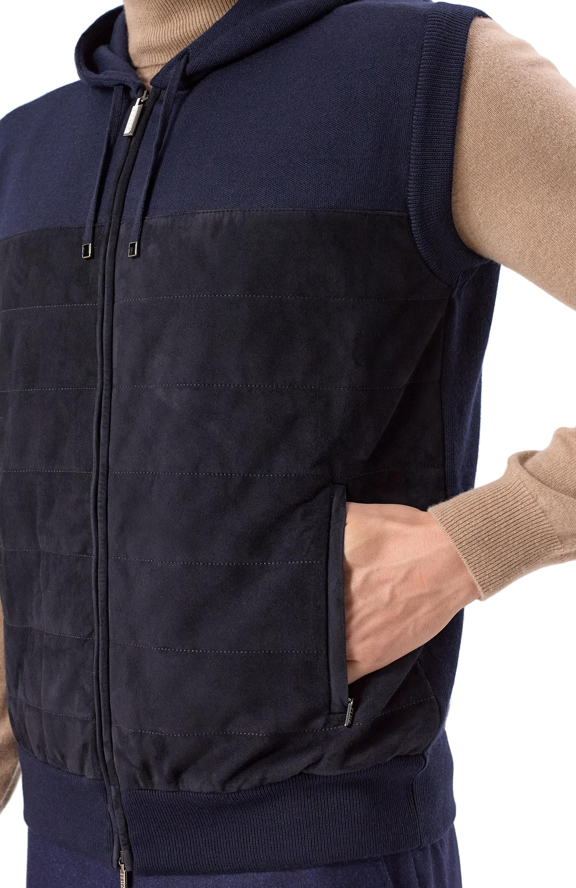 Комбинированный жилет ZILLI, арт. JSS006M0270VPDD00/66, фото 5