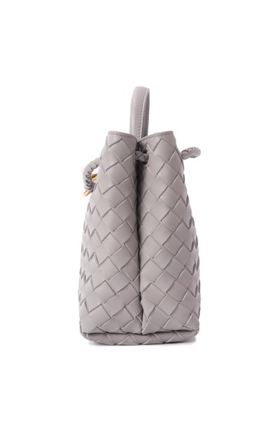 Сумка andiamo small BOTTEGA VENETA серого цвета по цене 512000 руб., арт. 766014 VCPP1, фото 4 Сумка andiamo small BOTTEGA VENETA, арт. 766014 VCPP1, фото 4