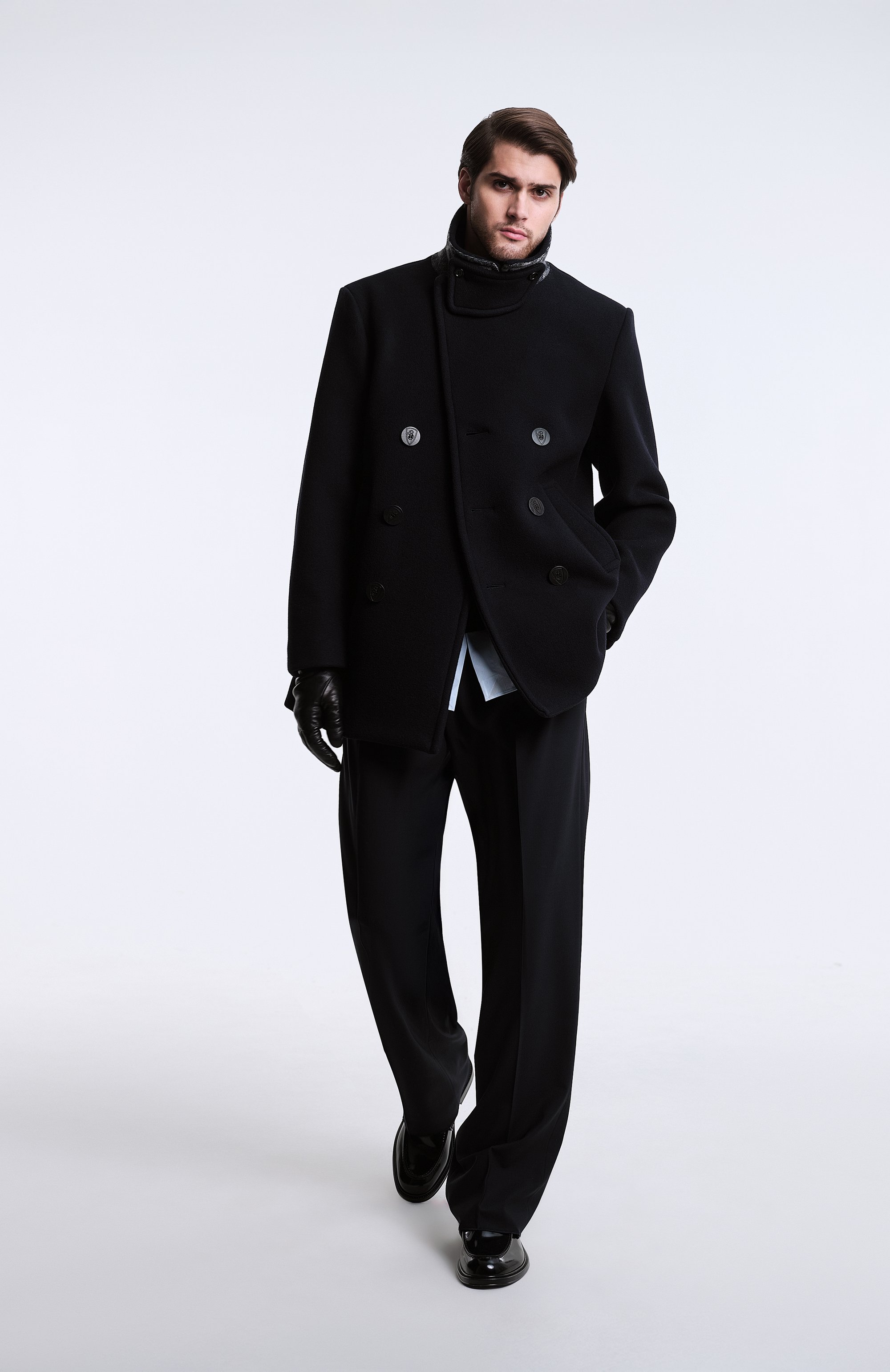 Шерстяной бушлат BURBERRY, арт. 8104037, фото 9