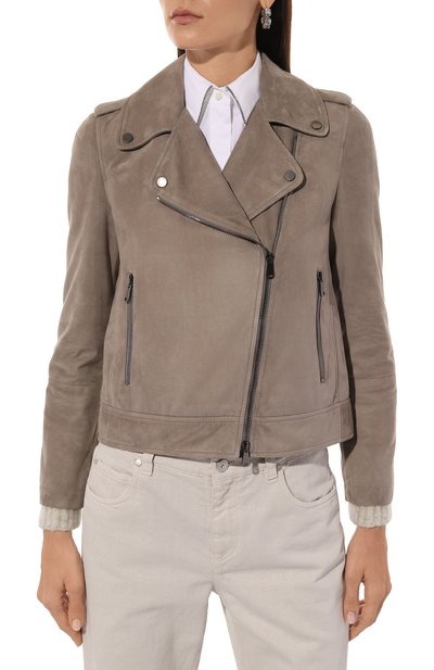 Замшевая куртка BRUNELLO CUCINELLI, арт. M0PCL2873, фото 3