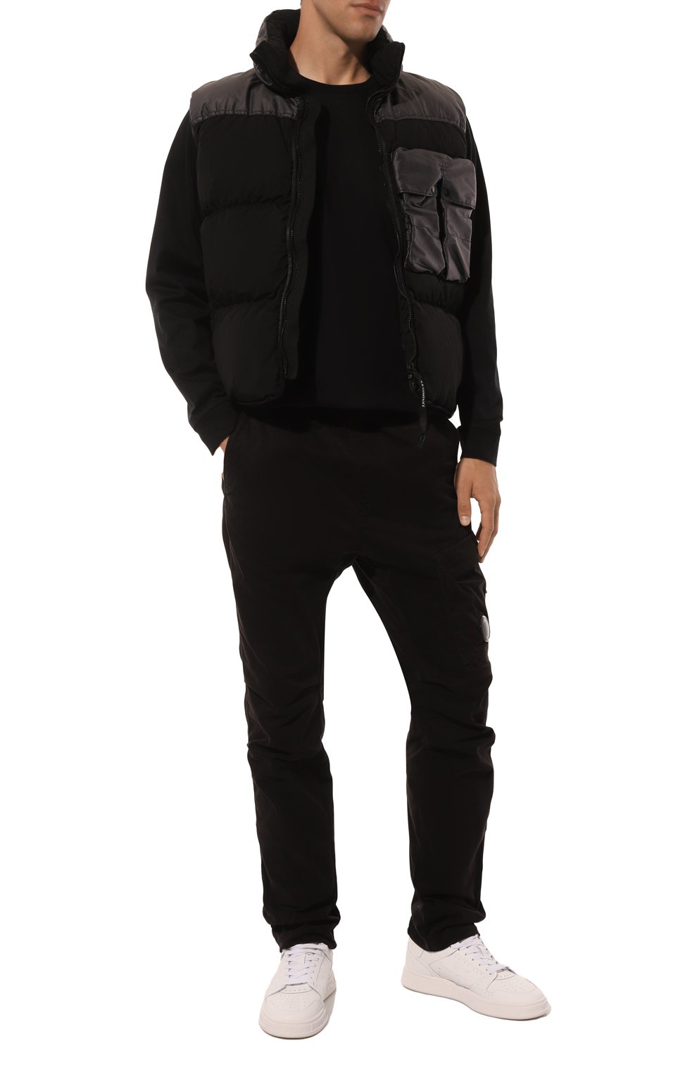 Хлопковые брюки C.P. COMPANY, арт. 17CMPA180A005529G, фото 2