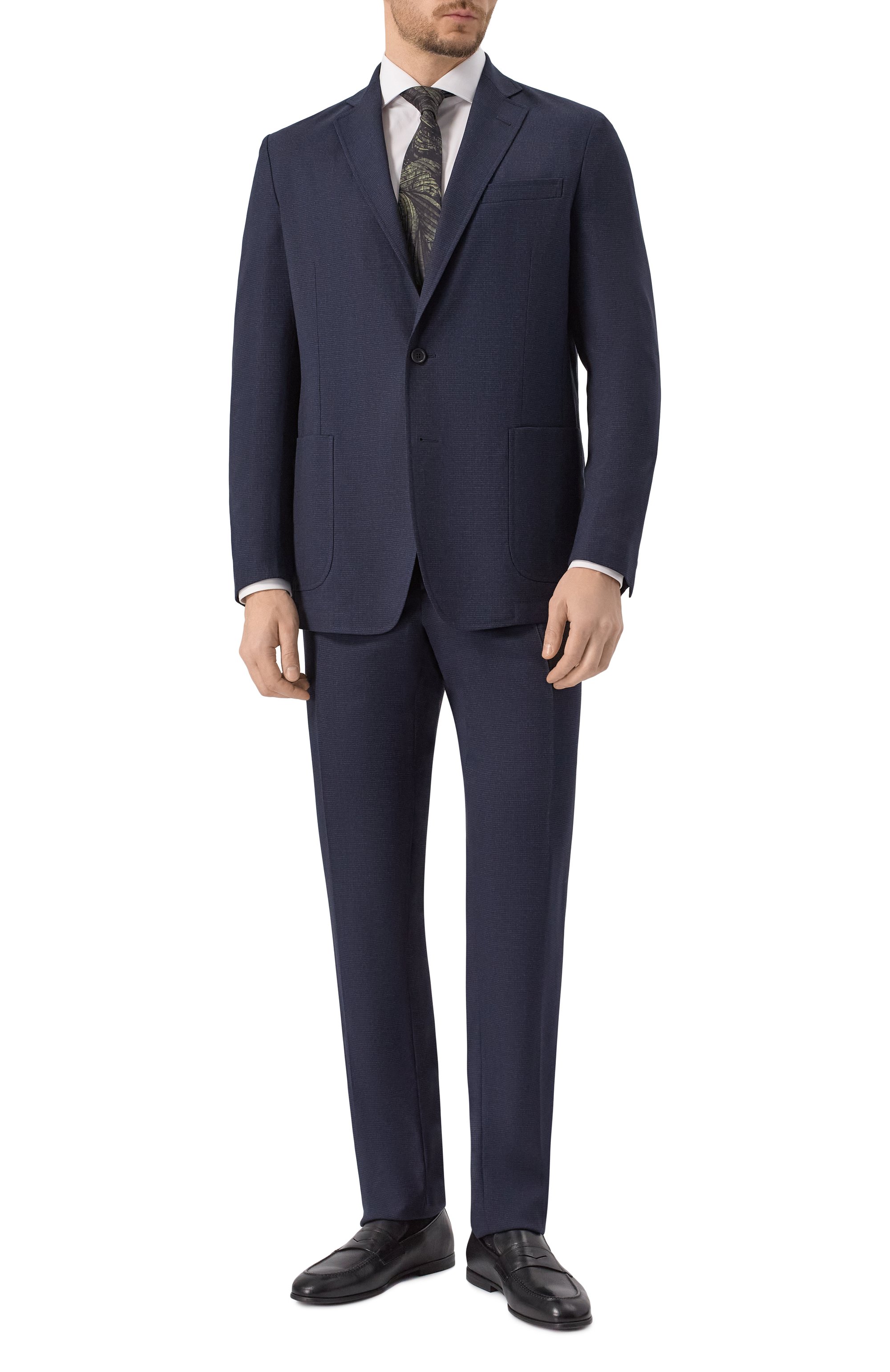 Костюм из шерсти и шелка ZILLI, арт. SL2T0DM098412015Q, фото 1