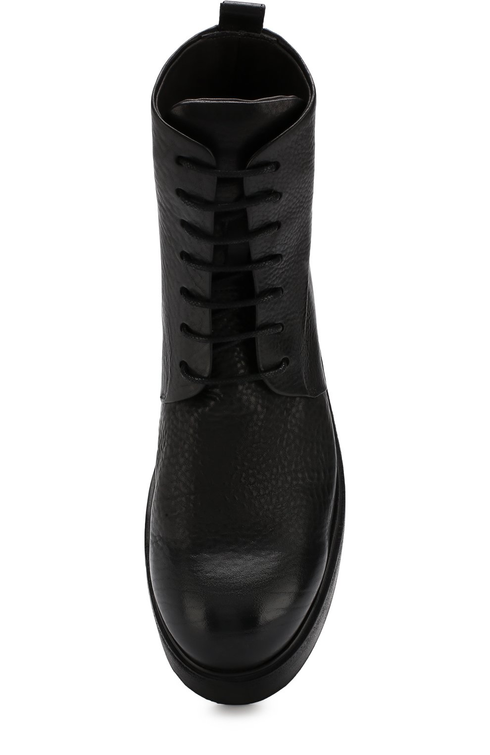 Высокие кожаные ботинки на шнуровке MARSELL, арт. MW5191/VACCH.V0L0NATA, фото 5