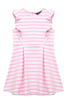 Детское платье POLO RALPH LAUREN розового цвета, арт. 312859886 | Фото 1 (Рукава: Короткие; Материал внешний: Синтетический материал; Региональные ограничения белый список (Axapta Mercury): RU, Не проставлено; Материал сплава: Проставлено; Драгоценные камни: Проставлено; Случай: Повседневный; Ростовка одежда: 5 лет | 110 см, 6 лет | 116 см)