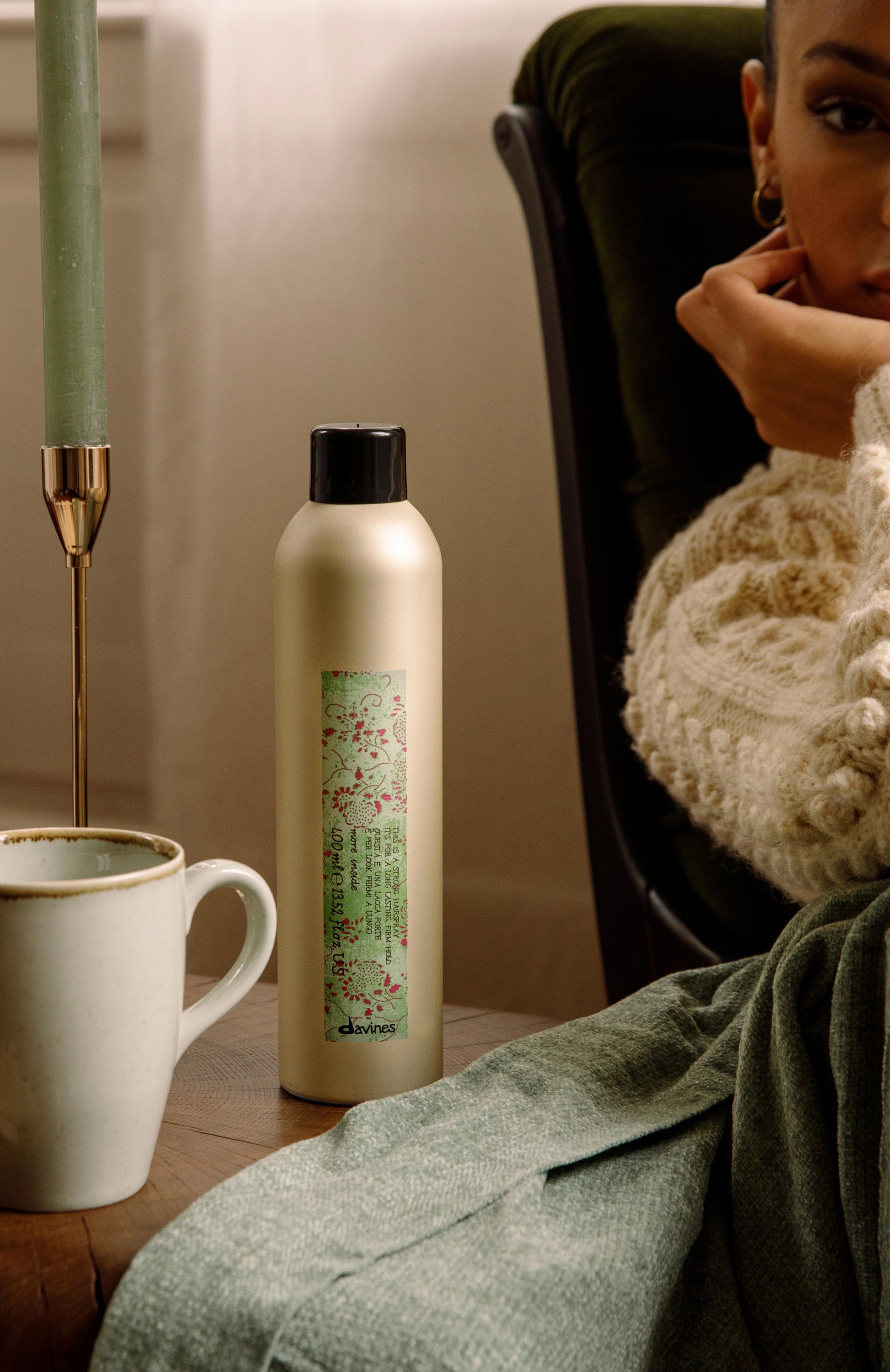 Лак сильной фиксации для длительной стойкой укладки more inside (400ml) DAVINES, арт. 87070, фото 2