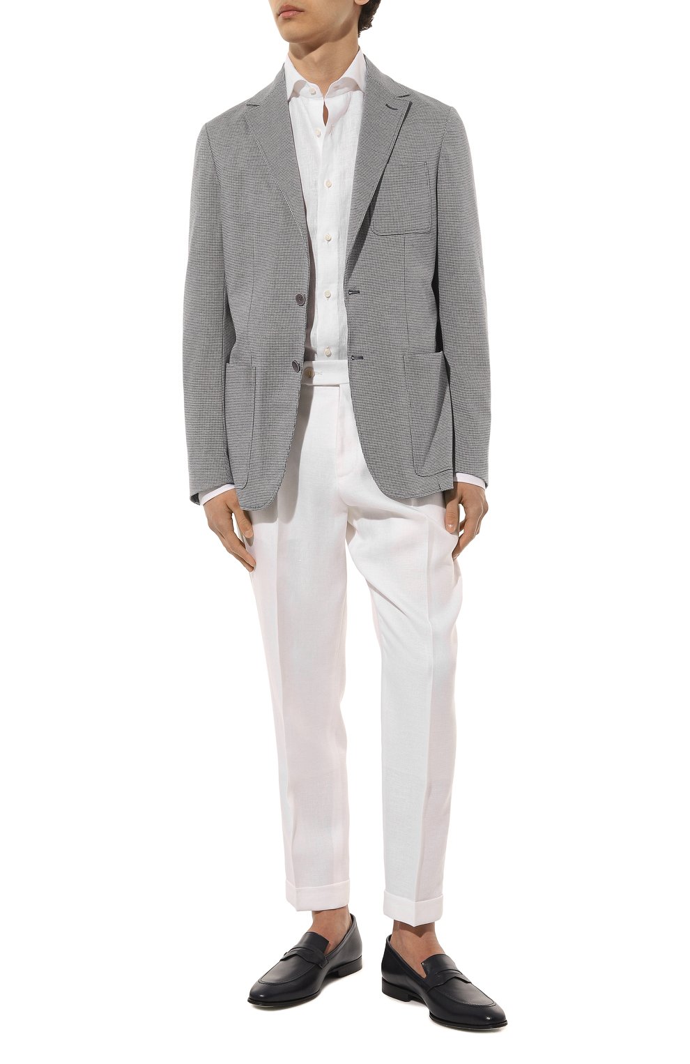 Хлопковый пиджак CANALI, арт. J0147/JJ02698, фото 2