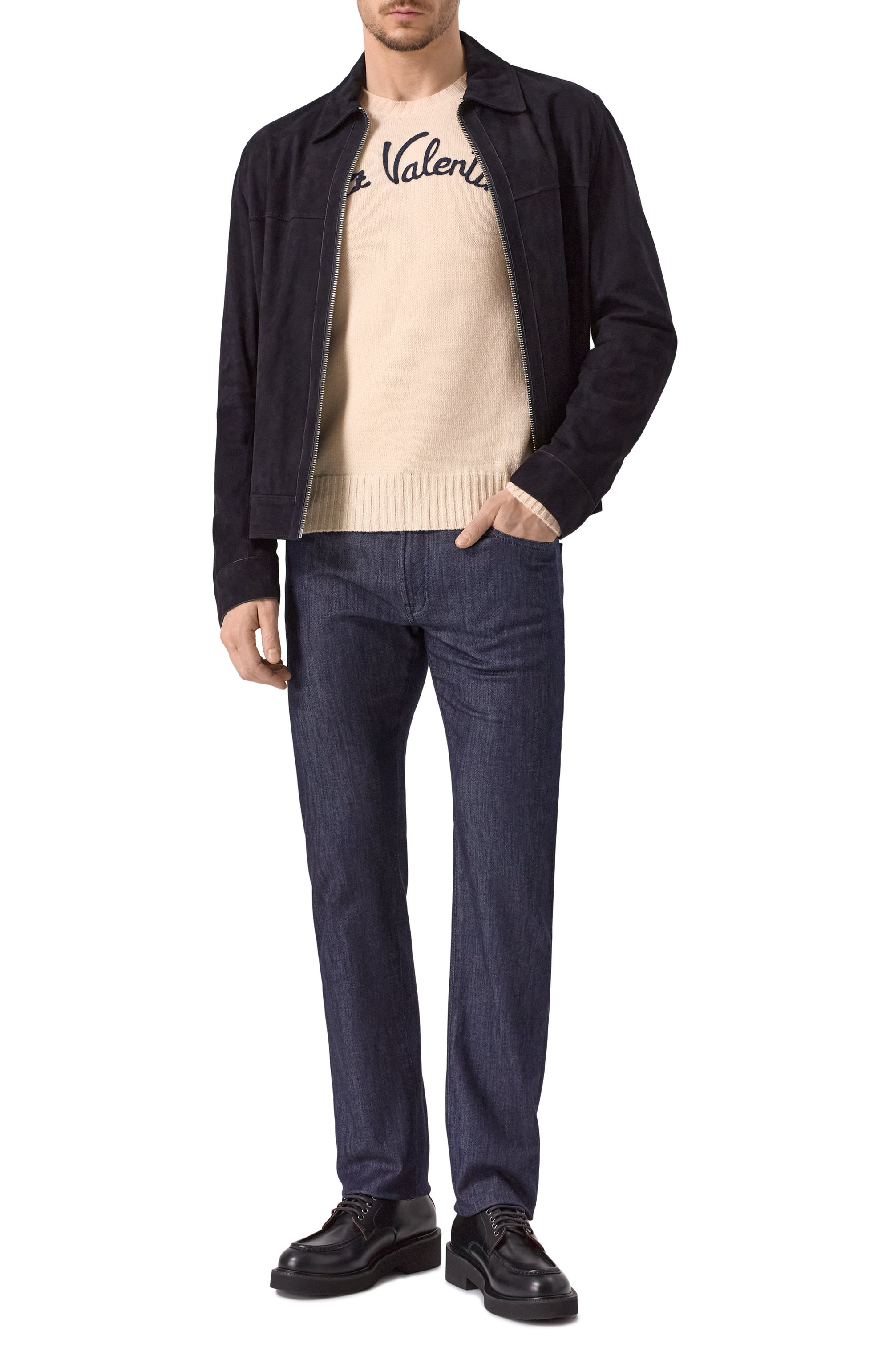 Шерстяной джемпер VALENTINO, арт. 6V3KC33LAR8, фото 2