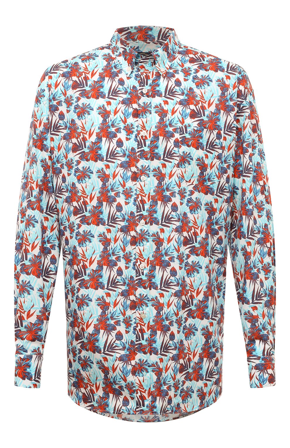 Хлопковая рубашка PAUL&SHARK, арт. 23413038/C00, фото 1