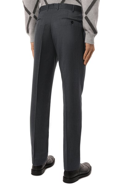 Шерстяные брюки ZEGNA, арт. 75TB12/811F29A8, фото 4