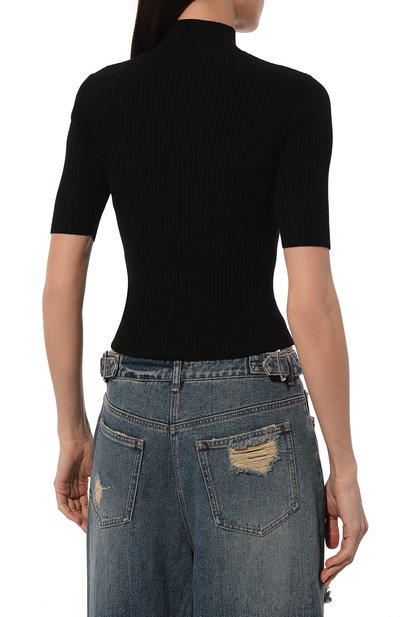 Водолазка из вискозы OFF-WHITE, арт. 0WHF050C99KNI001, фото 4