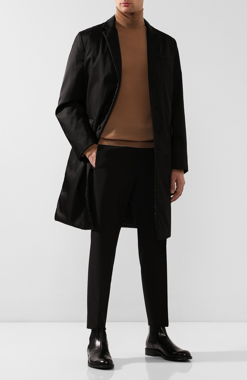 Кашемировая водолазка PRADA, арт. UMR185-1N2W-F0040, фото 2