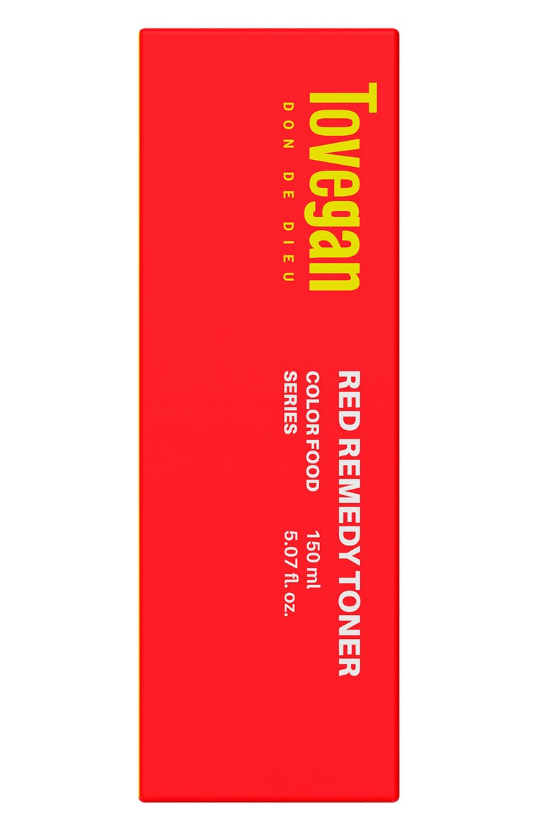 Увлажняющий тоник для лица red remedy toner (150ml) TOVEGAN бесцветного цвета, арт. 8809236798956 | Фото 3 (Нос: Не проставлено; Региональные ограничения белый список (Axapta Mercury): Не проставлено; Тип продукта: Тоники; Назначение: Для лица; Косметика кросс-кт: Уход У)