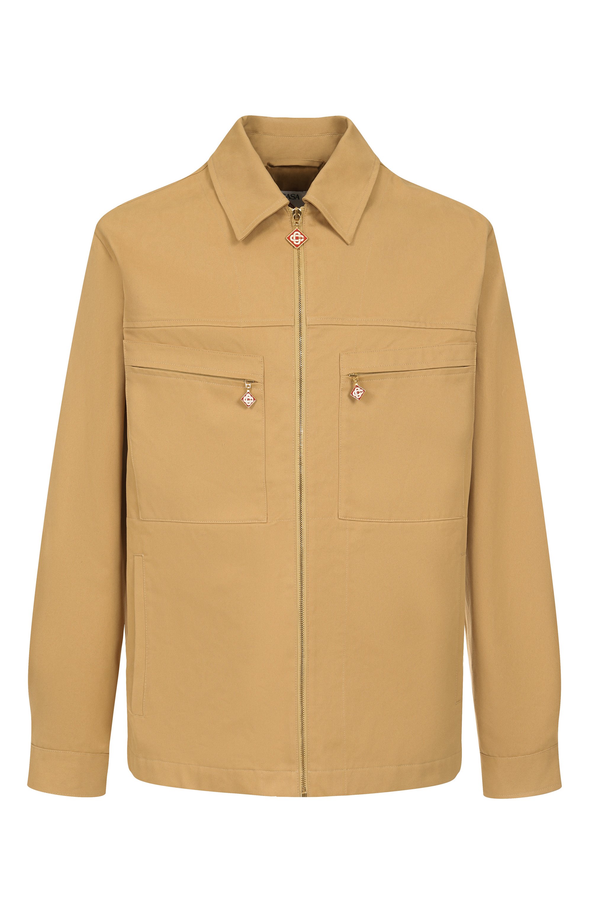 Хлопковая куртка-рубашка CASABLANCA, арт. MS25-JK-341-01, фото 1