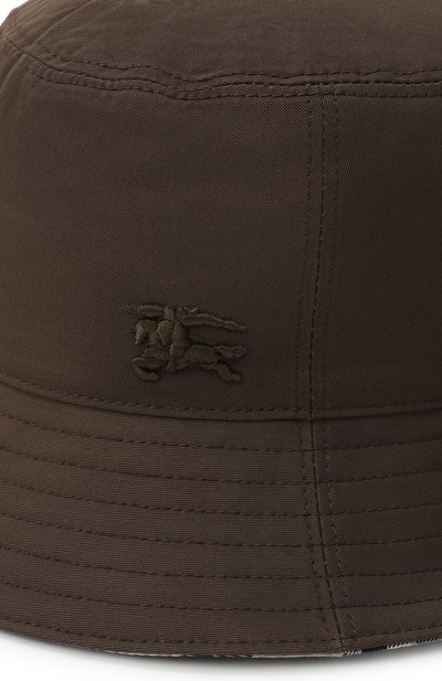 Двусторонняя панама BURBERRY коричневого цвета по цене 59950 руб., арт. 8122268, фото 3 Двусторонняя панама BURBERRY, арт. 8122268, фото 3