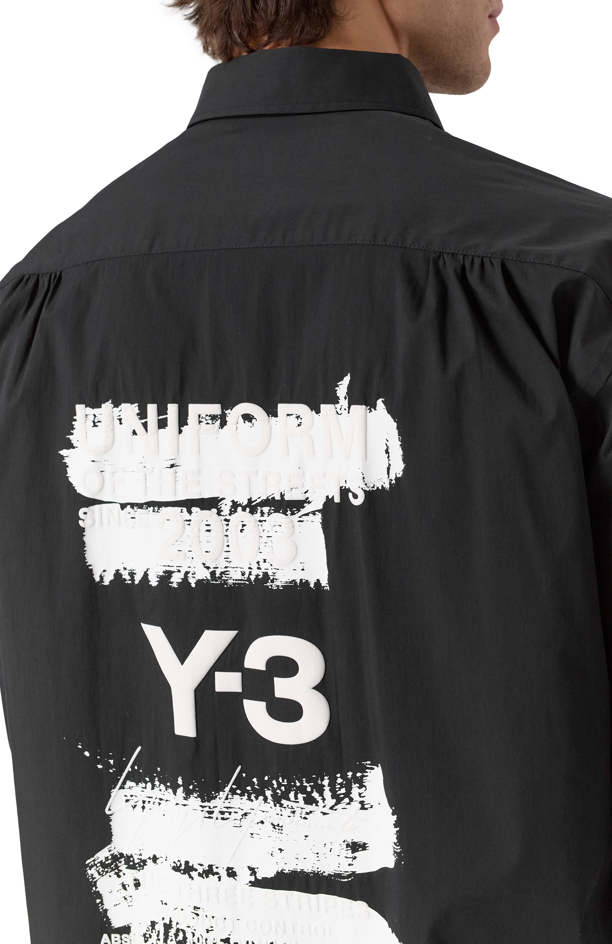 Хлопковая рубашка Y-3, арт. JN4878, фото 5