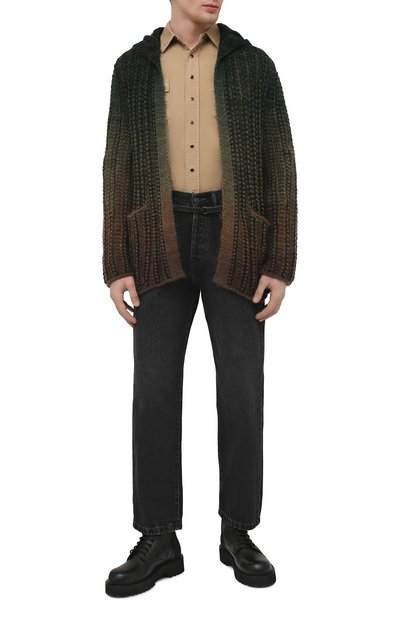 Хлопковая рубашка SAINT LAURENT, арт. 597059/Y27BB, фото 2