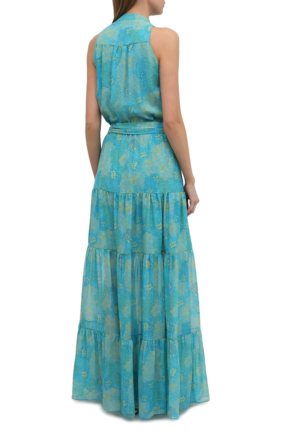 Шелковое платье KITON, арт. D49325TK09T91, фото 4