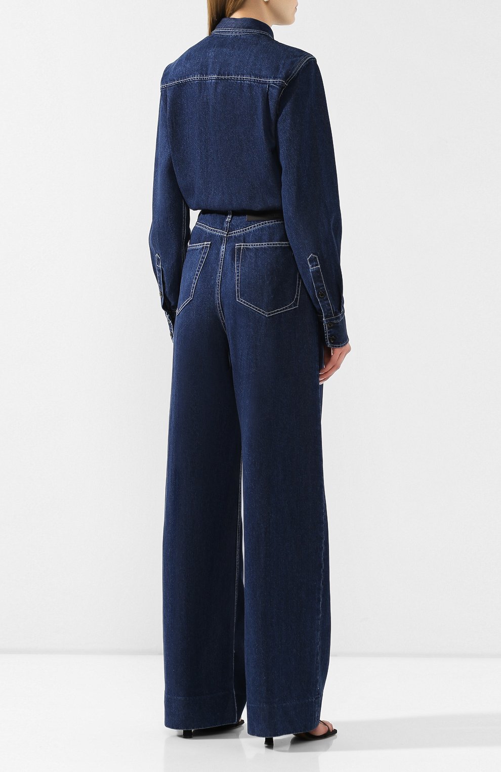 Джинсовый комбинезон RAG AND BONE, арт. WCW19HJ004NI04, фото 4