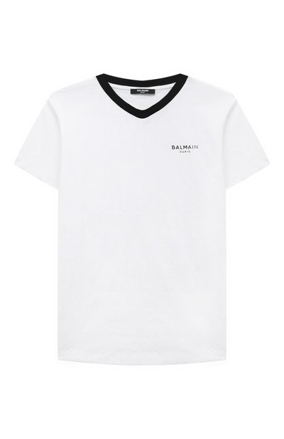 Хлопковая футболка BALMAIN, арт. BU8Q11