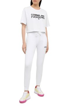 Хлопковые джоггеры COMME DES FUCKDOWN, арт. CDFD1353, фото 2
