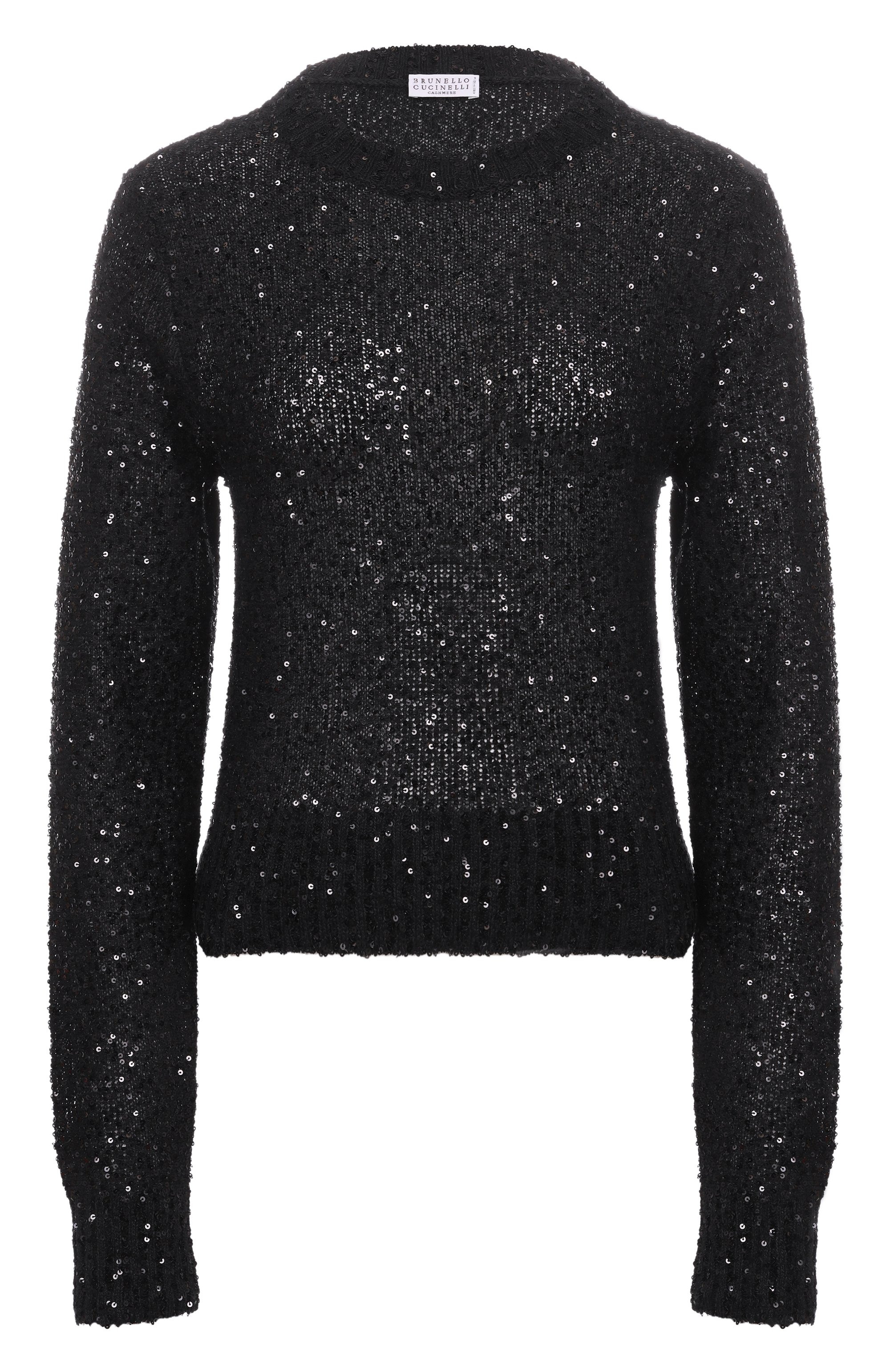 Пуловер изо льна и каше мира BRUNELLO CUCINELLI, арт. MDJ547000, фото 1