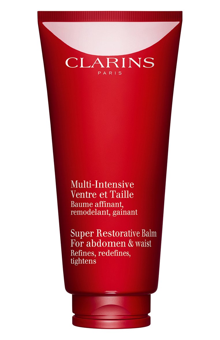 Моделирующий бальзам для талии и живота multi-intensive (200ml) CLARINS бесцветного цвета, арт. 80093316 | Фото 1 (Назначение: Для лица; Тип продукта: Бальзамы; Региональные ограничения белый список (Axapta Mercury): Не проставлено)