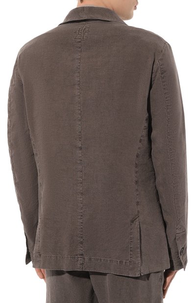 Пиджак изо льна и шелка HANNES ROETHER, арт. 110618/ZUN22DER.600, фото 4