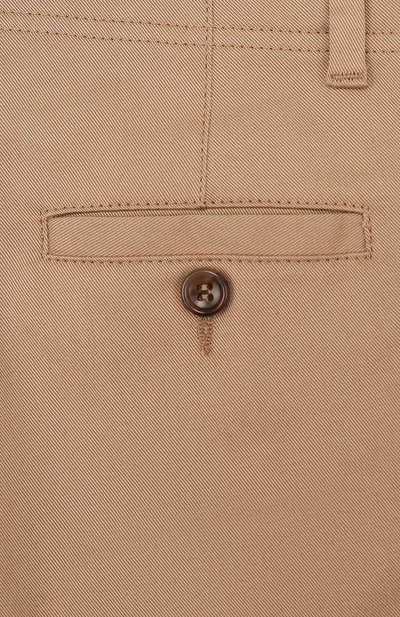 Хлопковые брюки прямого кроя GUCCI бежевого цвета по цене 37850 руб., арт. 475447/XBB56, фото 3 Хлопковые брюки прямого кроя GUCCI, арт. 475447/XBB56, фото 3