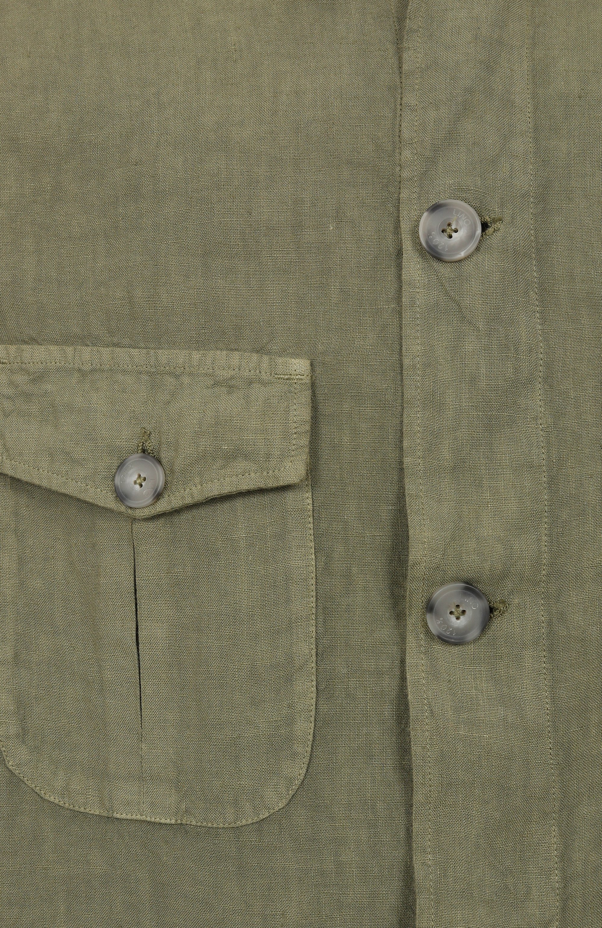 Льняная куртка-рубашка 120% LINO, арт. 32ALIM89RH/0253/000, фото 6