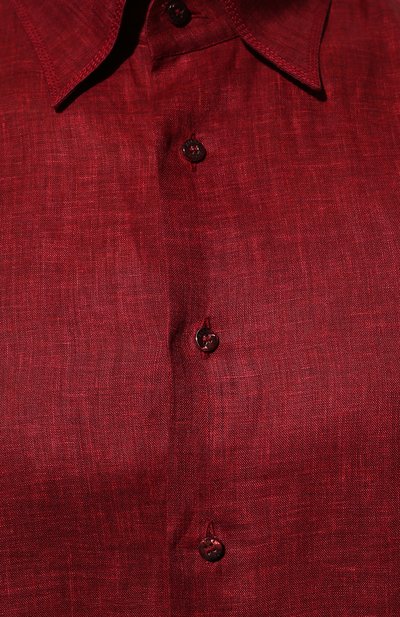 Льняная рубашка ZILLI, арт. MFX-84063-G13711/ZSR0SS, фото 5