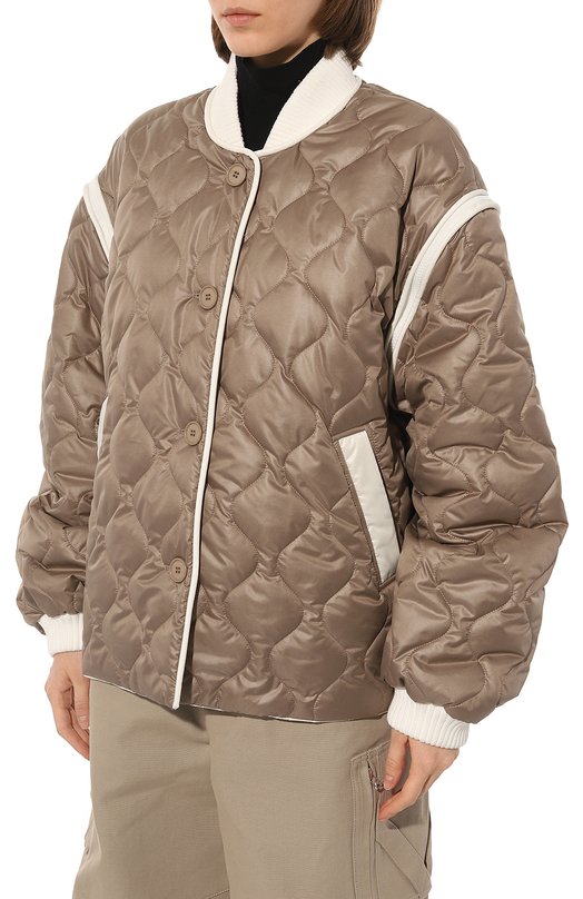 

Утепленный бомбер sherpa., Синий