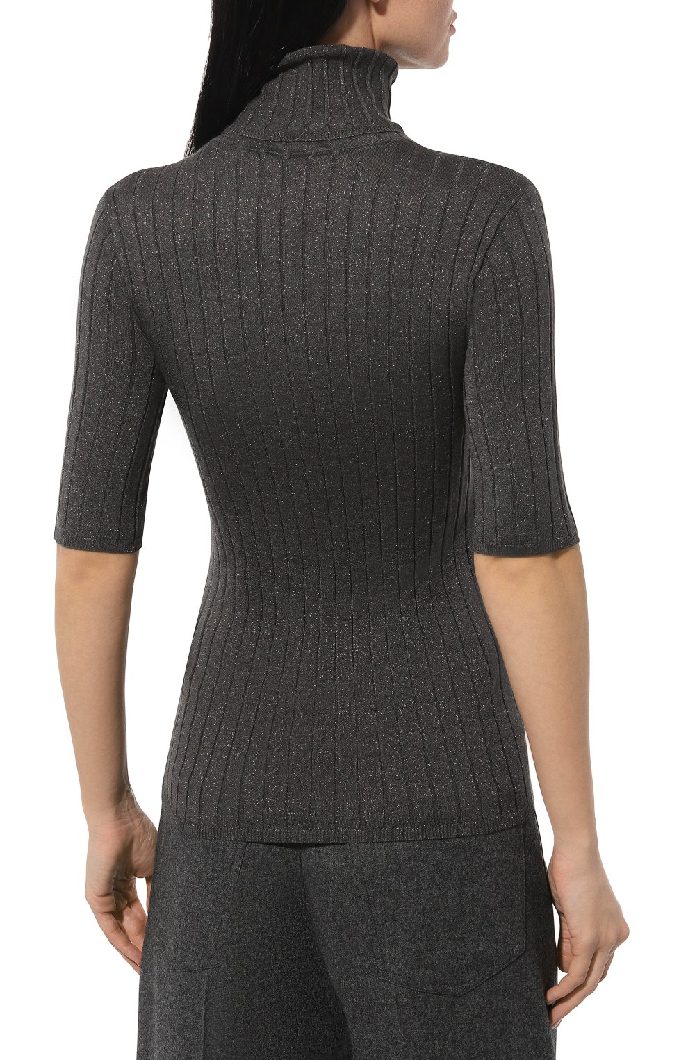 Водолазка из кашемира и шелка BRUNELLO CUCINELLI, арт. M41862203, фото 4