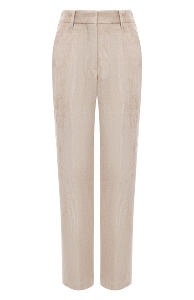Вельветовые брюки BRUNELLO CUCINELLI бежевого цвета по цене 144500 руб., арт. MD541BP173, фото 1 Вельветовые брюки BRUNELLO CUCINELLI, арт. MD541BP173, фото 1