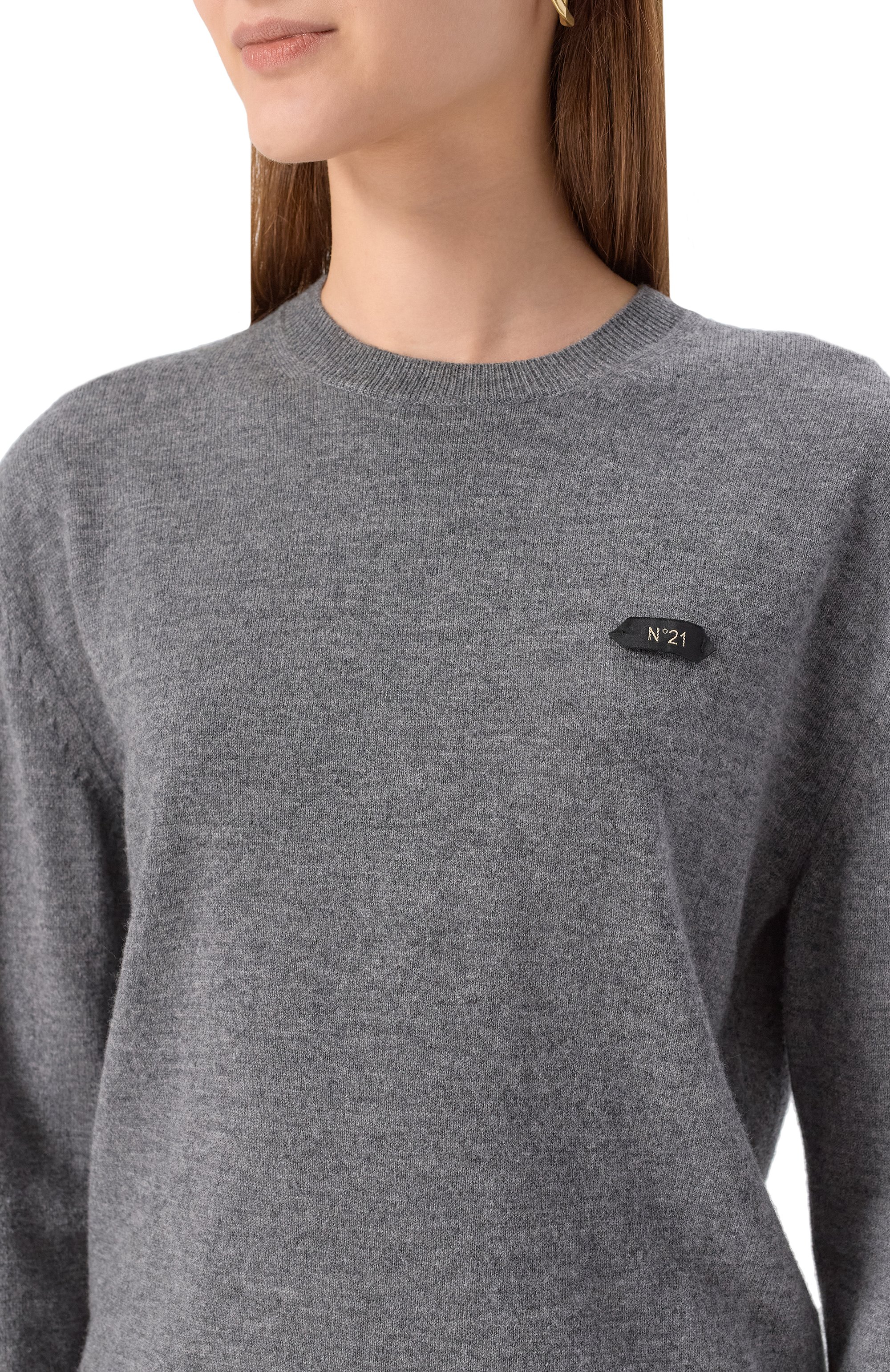 Шерстяной пуловер N21, арт. A037/9004, фото 5