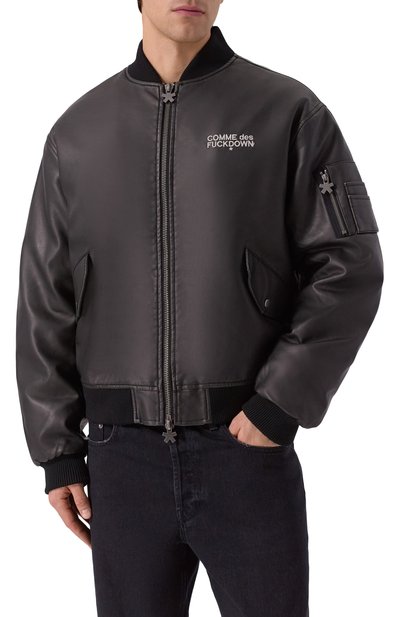 Бомбер из экокожи COMME DES FUCKDOWN, арт. CFABM01706, фото 3