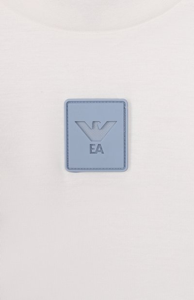 Футболка из лиоцелла и хлопка EMPORIO ARMANI, арт. EB001624/AF10127, фото 3