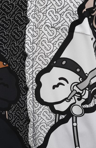 Шелковая рубашка BURBERRY, арт. 8037477, фото 5