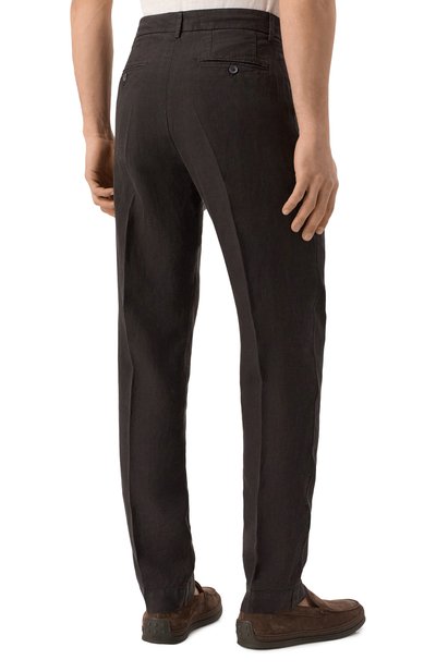 Льняные брюки 120% LINO, арт. 32ALIM2411/0253/000, фото 4