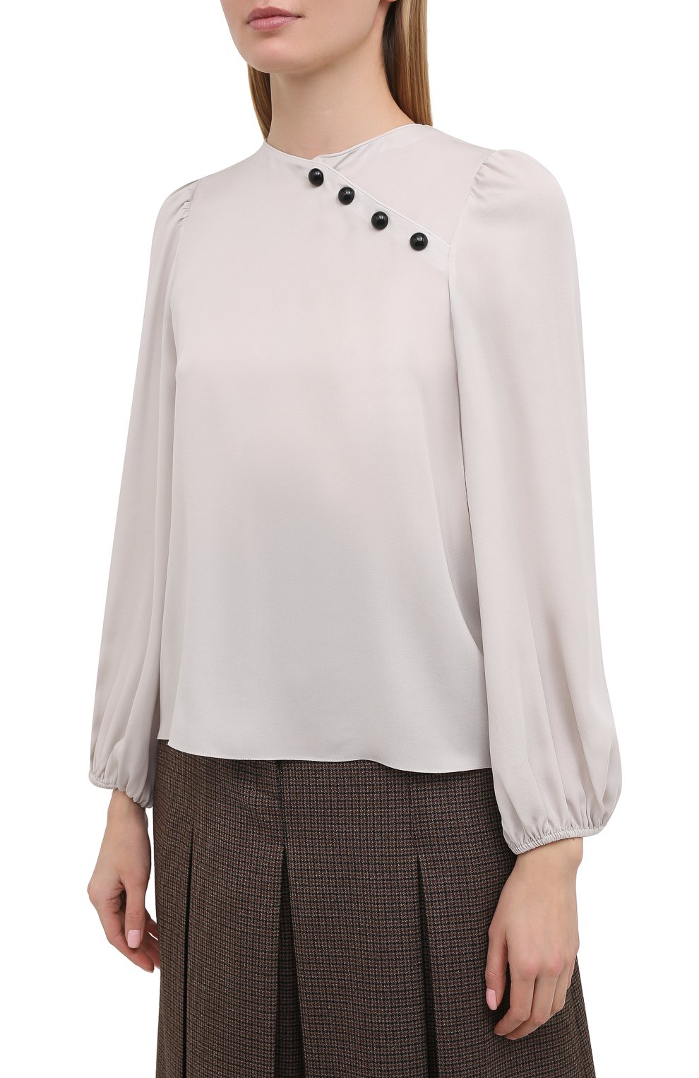 Шелковая блузка GIORGIO ARMANI, арт. 1SHCC017/T01WE, фото 3