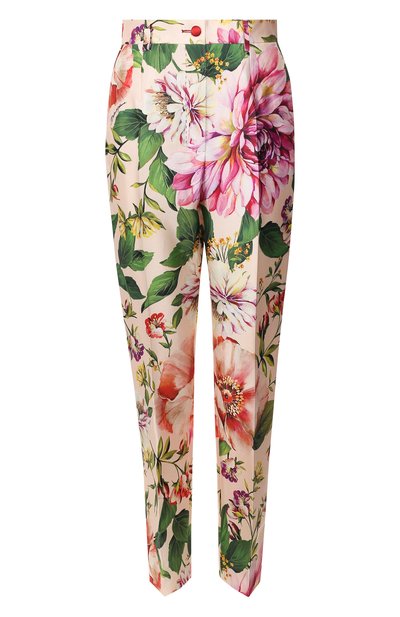 Женские шелковые брюки DOLCE & GABBANA, арт. FTAM0T/IS1AE